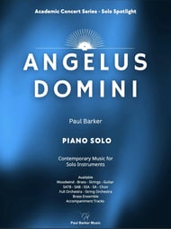 Angelus Domini piano sheet music cover Thumbnail